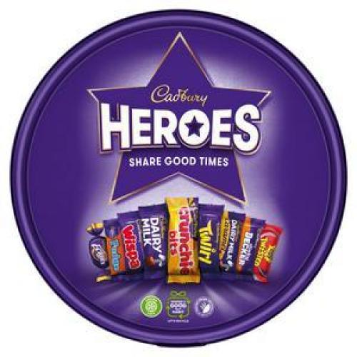 Cadbury Heroes Chocolate Tub 550g